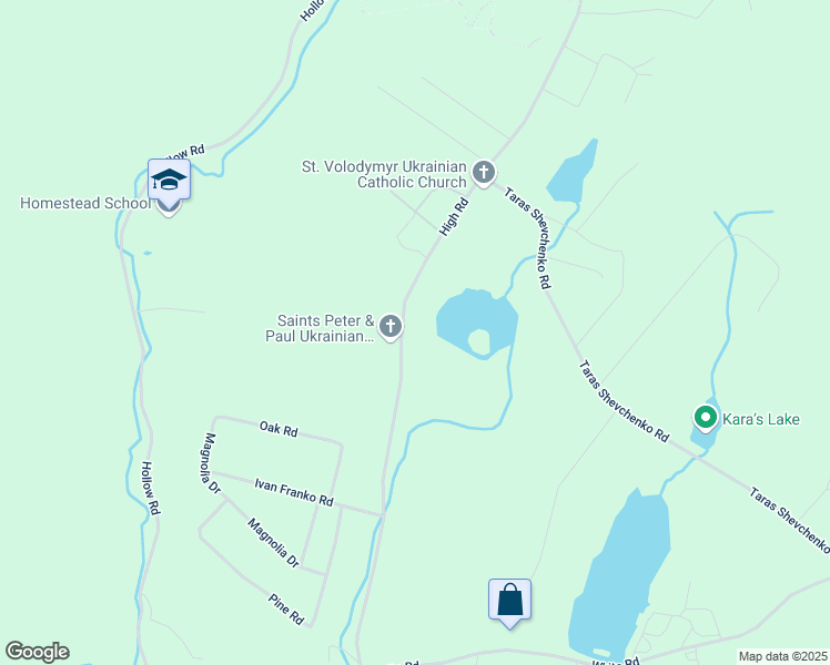 map of restaurants, bars, coffee shops, grocery stores, and more near 329 High Road in Glen Spey