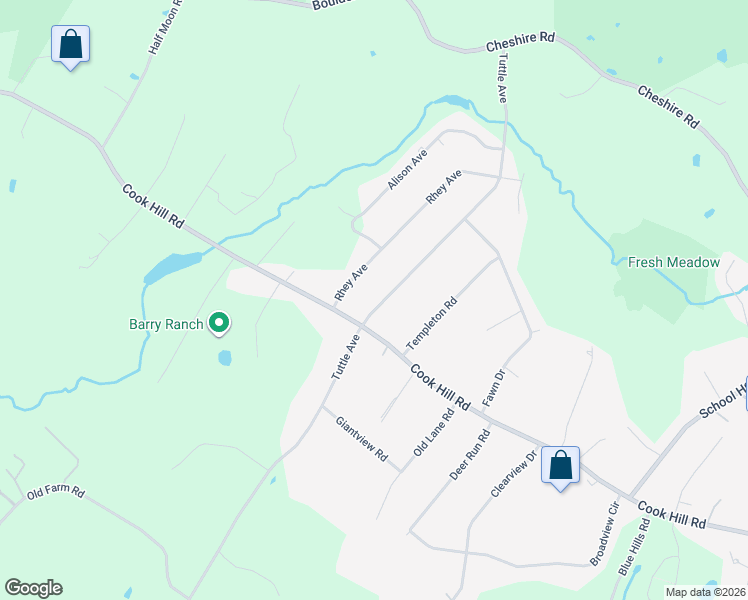 map of restaurants, bars, coffee shops, grocery stores, and more near 1555 Tuttle Avenue in Wallingford