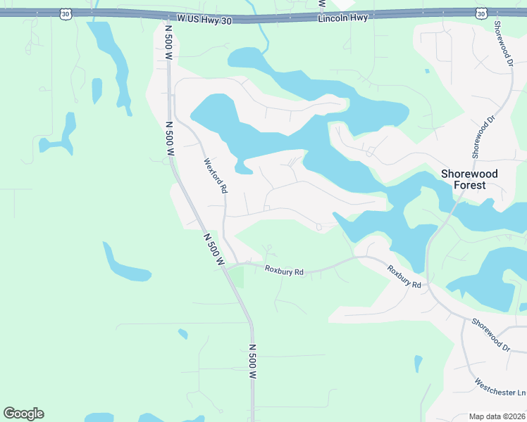 map of restaurants, bars, coffee shops, grocery stores, and more near 491 Ashford Lane in Valparaiso
