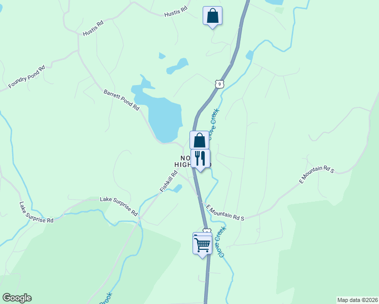 map of restaurants, bars, coffee shops, grocery stores, and more near in Putnam County