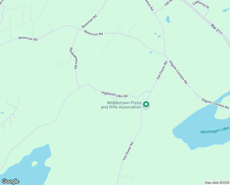map of restaurants, bars, coffee shops, grocery stores, and more near 822 Highland Lake Road in Middletown