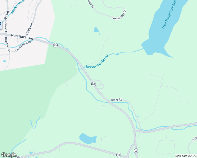 map of restaurants, bars, coffee shops, grocery stores, and more near 99 4th Street in Bethany