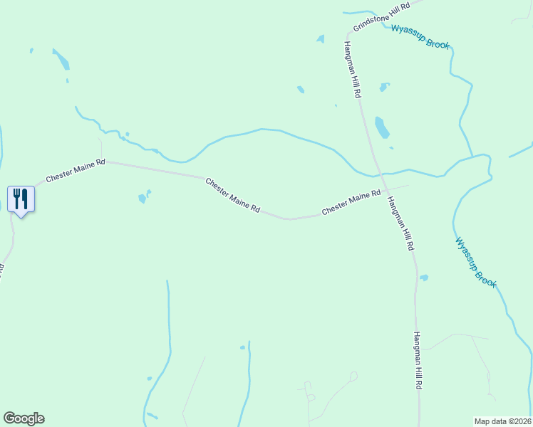 map of restaurants, bars, coffee shops, grocery stores, and more near 117 Chester Main Road in North Stonington