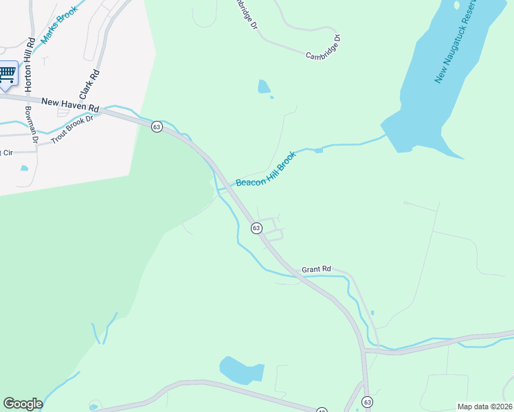 map of restaurants, bars, coffee shops, grocery stores, and more near 99 4th St in Bethany