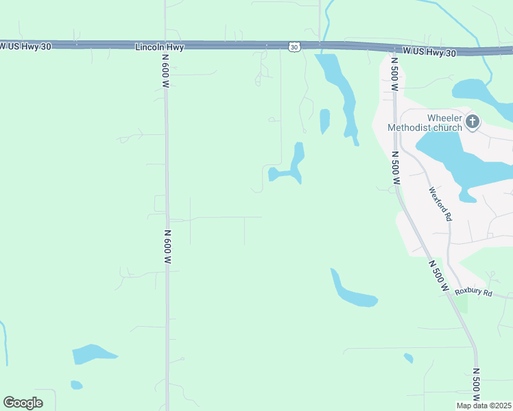 map of restaurants, bars, coffee shops, grocery stores, and more near Pheasant Hills Drive in Valparaiso