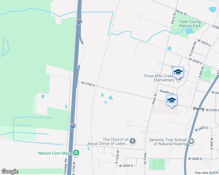 map of restaurants, bars, coffee shops, grocery stores, and more near 1410 White Street in Perry