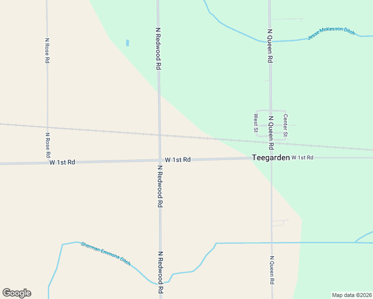 map of restaurants, bars, coffee shops, grocery stores, and more near 16886 West 1st Road in Walkerton