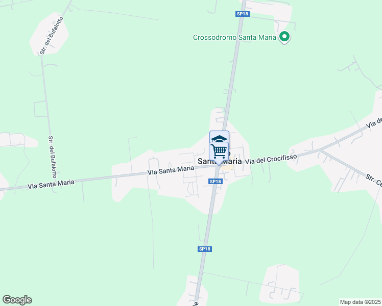 map of restaurants, bars, coffee shops, grocery stores, and more near 47 Via Cinqueterre in Borgo Santa Maria