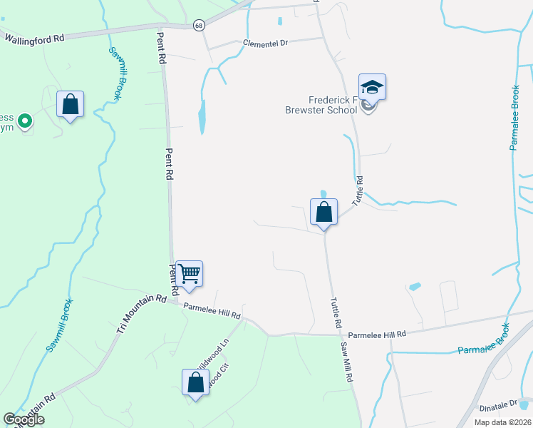 map of restaurants, bars, coffee shops, grocery stores, and more near 63 Clark Road in Durham
