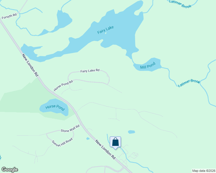 map of restaurants, bars, coffee shops, grocery stores, and more near 94 Fairy Lake Road in Salem