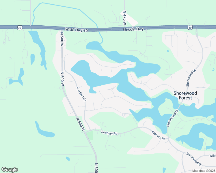 map of restaurants, bars, coffee shops, grocery stores, and more near 198 Amhurst Place in Valparaiso
