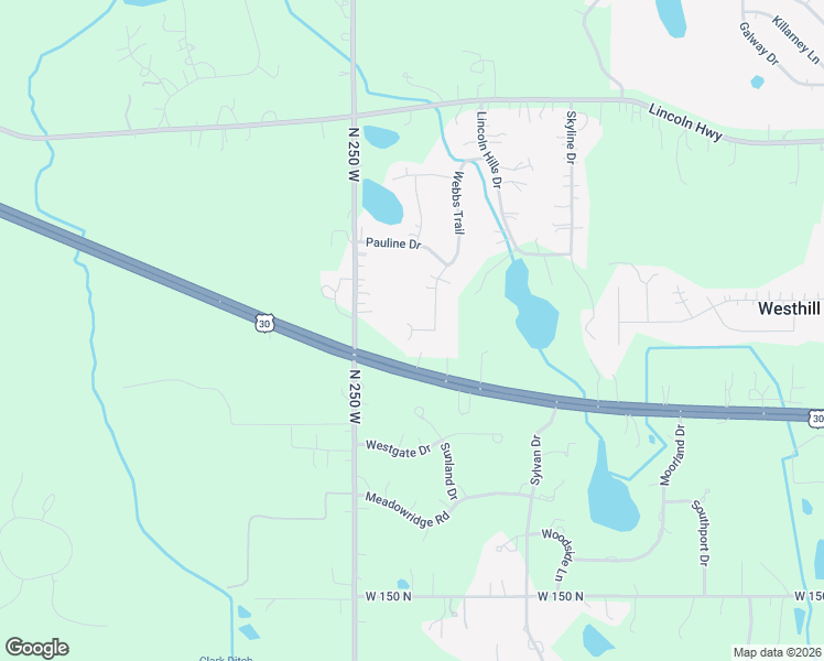 map of restaurants, bars, coffee shops, grocery stores, and more near 298 Neuner Drive in Valparaiso