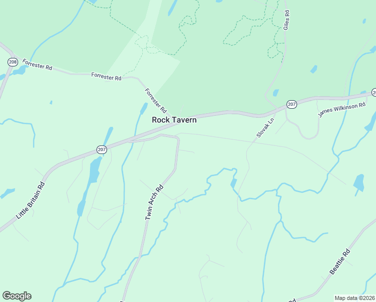 map of restaurants, bars, coffee shops, grocery stores, and more near 5 Phyliss Lane in Rock Tavern