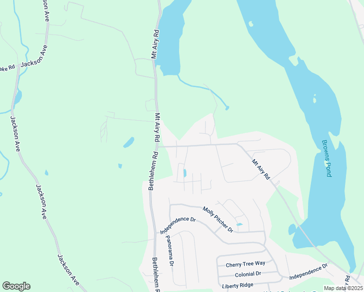 map of restaurants, bars, coffee shops, grocery stores, and more near 399 Mount Airy Road in New Windsor