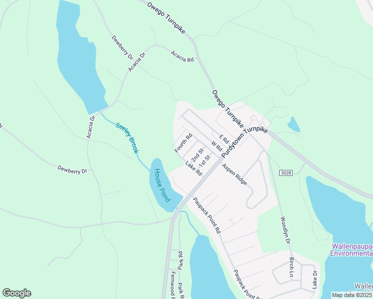 map of restaurants, bars, coffee shops, grocery stores, and more near 9 Third Road in Hawley