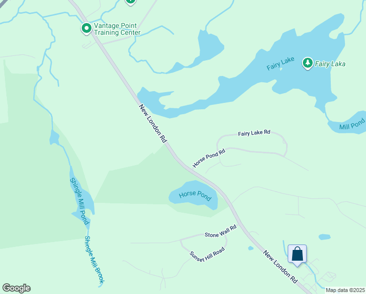 map of restaurants, bars, coffee shops, grocery stores, and more near 8 Horse Pond Road in Salem