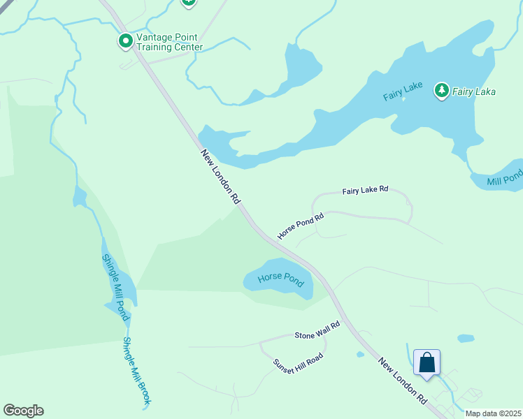 map of restaurants, bars, coffee shops, grocery stores, and more near 8 Horse Pond Road in Salem