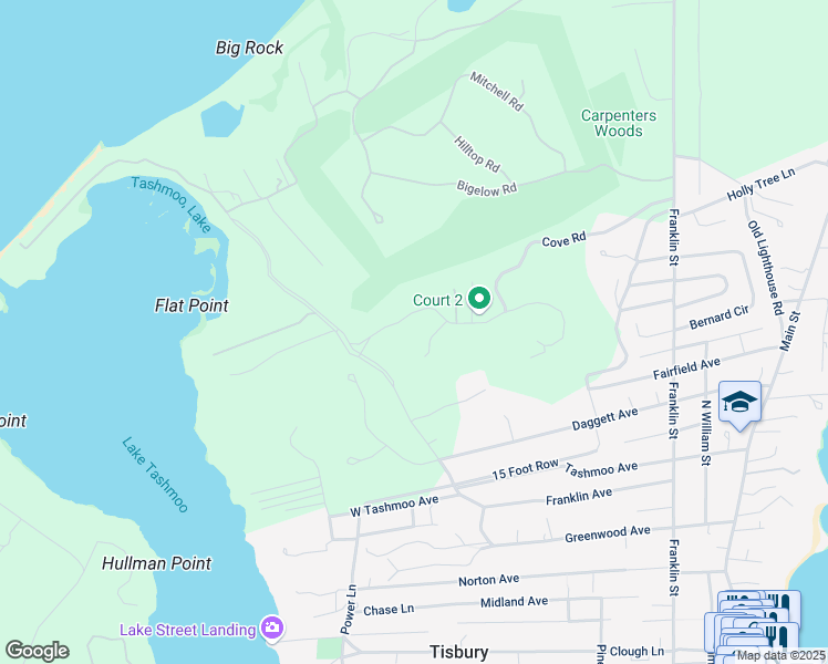 map of restaurants, bars, coffee shops, grocery stores, and more near 27 Bayberry Lane in Tisbury