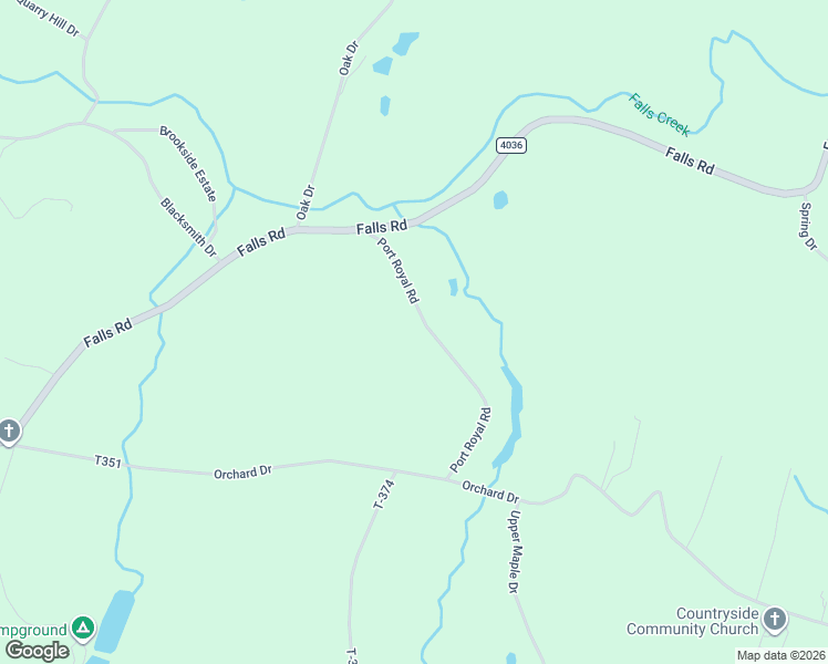 map of restaurants, bars, coffee shops, grocery stores, and more near 2010 Port Royal Road in Clarks Summit