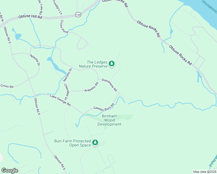 map of restaurants, bars, coffee shops, grocery stores, and more near 3 Dunsinane Road in Brookfield