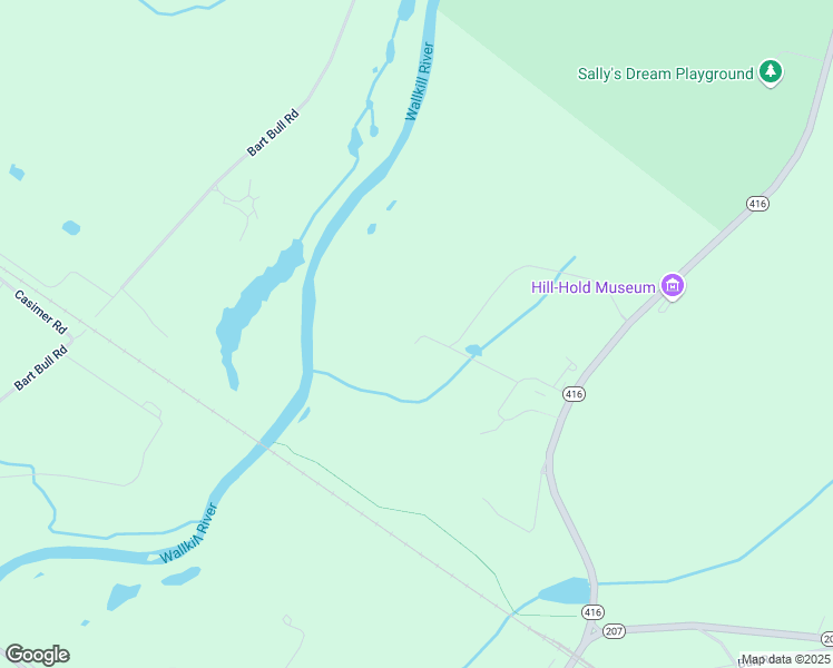 map of restaurants, bars, coffee shops, grocery stores, and more near 28 Ottaway Lane in Campbell Hall