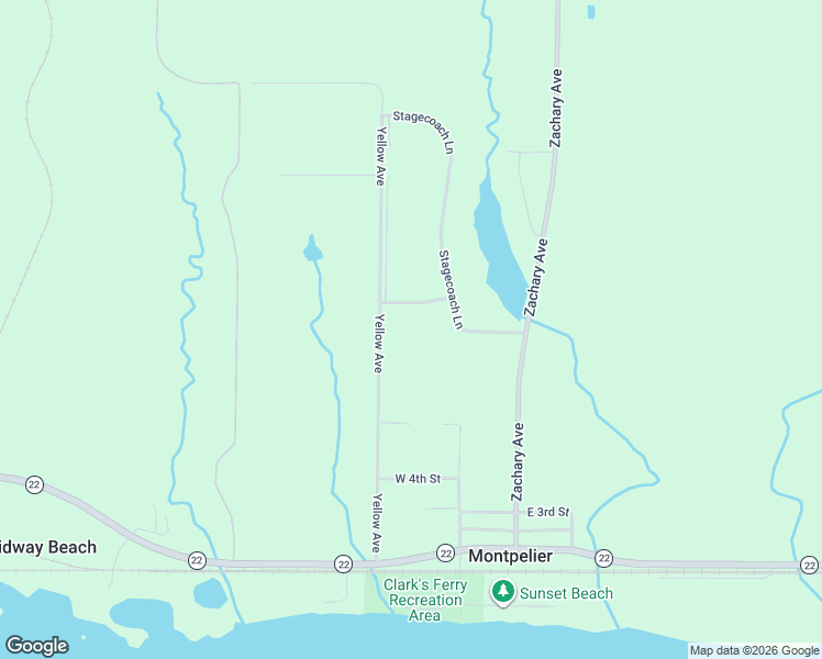 map of restaurants, bars, coffee shops, grocery stores, and more near 1877 Yellow Avenue in Muscatine