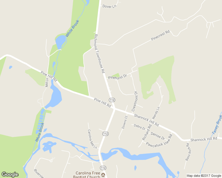 map of restaurants, bars, coffee shops, grocery stores, and more near 256 Richmond Townhouse Road in Richmond