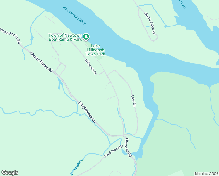 map of restaurants, bars, coffee shops, grocery stores, and more near 183 Hanover Road in Newtown