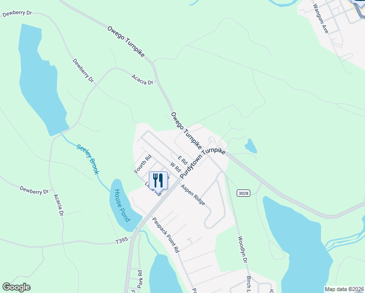 map of restaurants, bars, coffee shops, grocery stores, and more near 5 Holland Road in Hawley