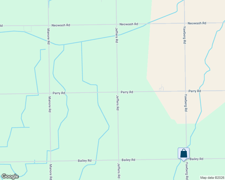 map of restaurants, bars, coffee shops, grocery stores, and more near 13101-13233 Perry Road in Grand Rapids