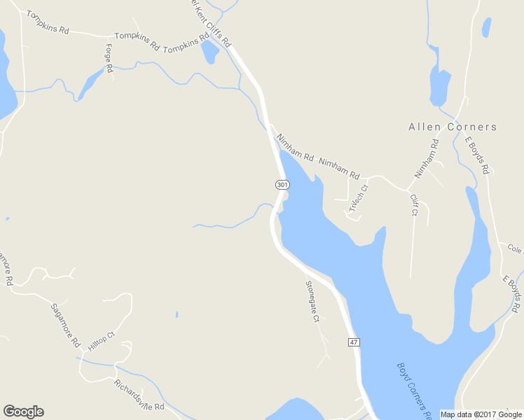 map of restaurants, bars, coffee shops, grocery stores, and more near 2577 New York 301 in Carmel Hamlet