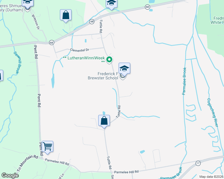 map of restaurants, bars, coffee shops, grocery stores, and more near 139 Tuttle Road in Durham