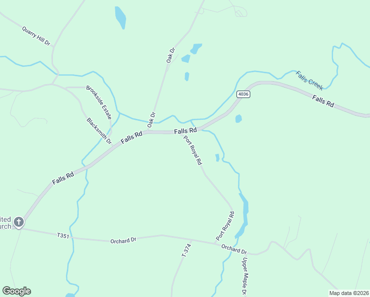 map of restaurants, bars, coffee shops, grocery stores, and more near 2010 Port Royal Road in Clarks Summit