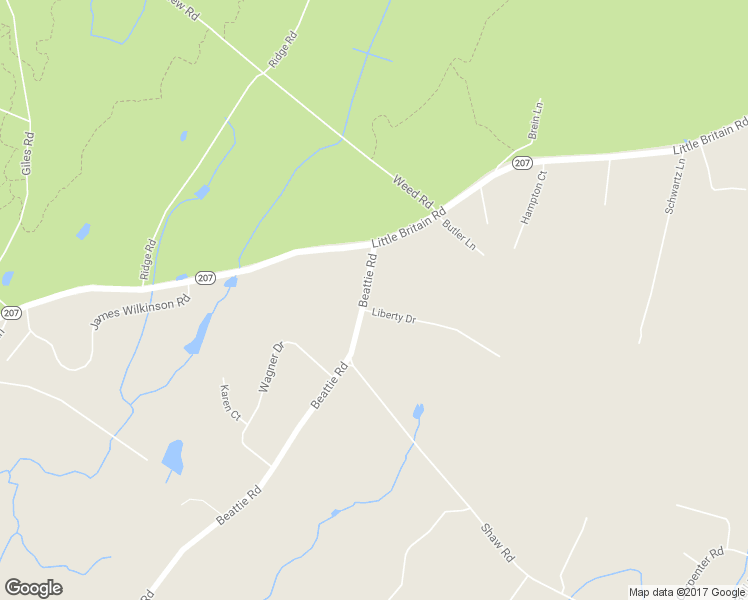 map of restaurants, bars, coffee shops, grocery stores, and more near 1 Liberty Drive in Rock Tavern