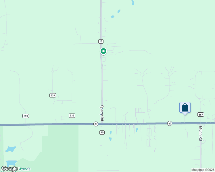 map of restaurants, bars, coffee shops, grocery stores, and more near 14598 Sperry Road in Geauga County