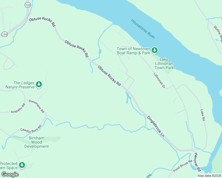 map of restaurants, bars, coffee shops, grocery stores, and more near 11 Obtuse Rocks Road in Brookfield