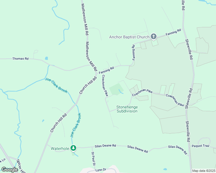 map of restaurants, bars, coffee shops, grocery stores, and more near 9 Coachman Pike in Ledyard