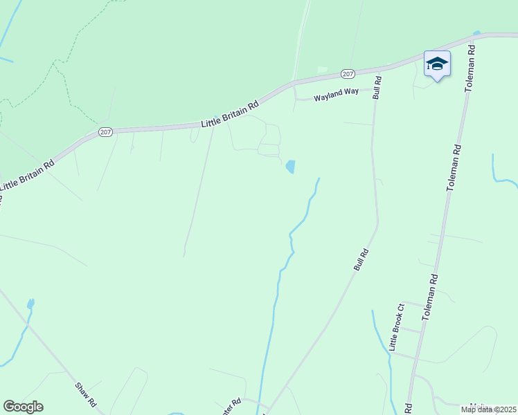 map of restaurants, bars, coffee shops, grocery stores, and more near 1679 Little Britain Road in Rock Tavern