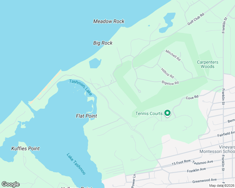 map of restaurants, bars, coffee shops, grocery stores, and more near 100 Connie's Way in Tisbury