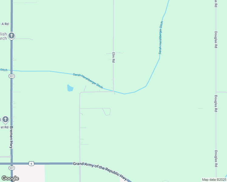 map of restaurants, bars, coffee shops, grocery stores, and more near 653 Elm Road in Bremen