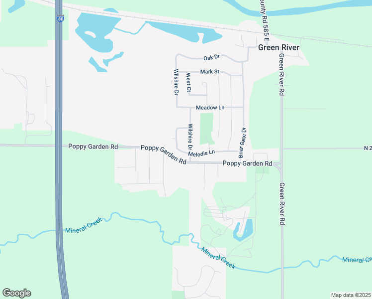 map of restaurants, bars, coffee shops, grocery stores, and more near 1059 Melodie Lane in Colona