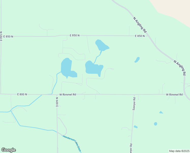 map of restaurants, bars, coffee shops, grocery stores, and more near 1517 Terrace Hills Road in Kendallville