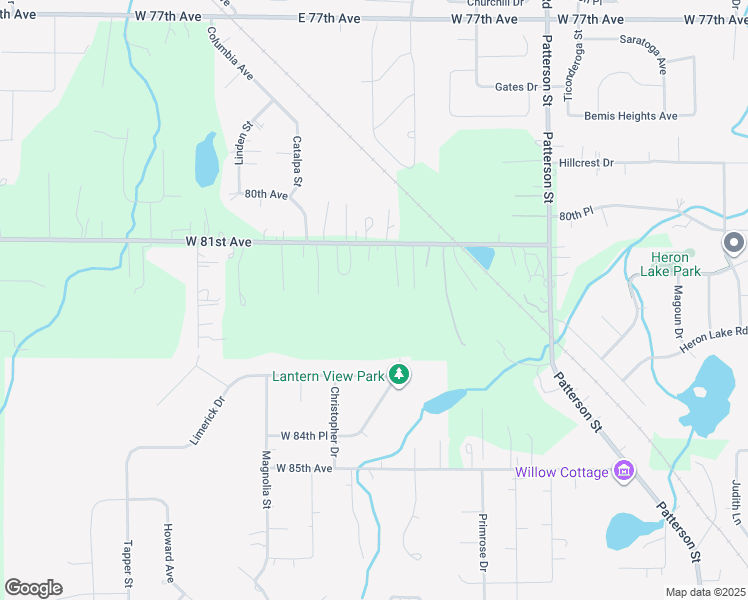 map of restaurants, bars, coffee shops, grocery stores, and more near 12821 West 81st Avenue in Dyer