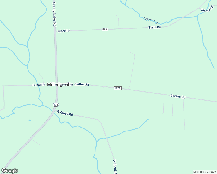 map of restaurants, bars, coffee shops, grocery stores, and more near 1490 Carlton Rd in Carlton