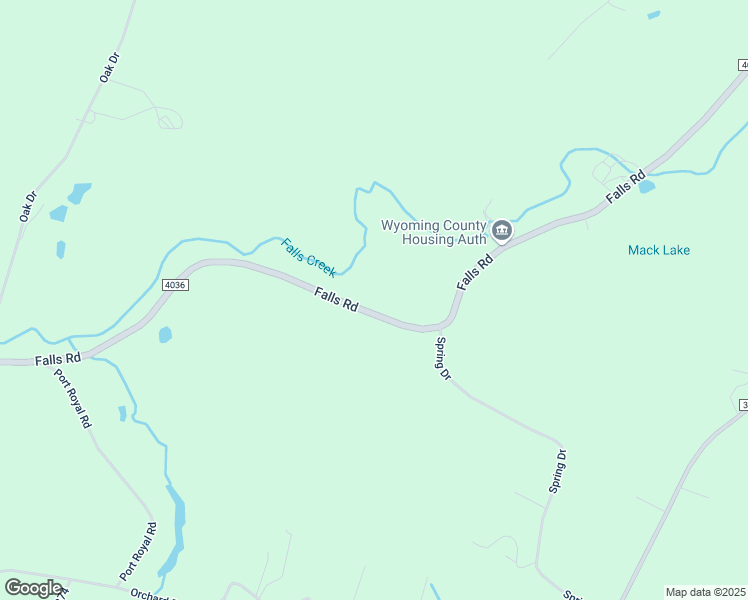 map of restaurants, bars, coffee shops, grocery stores, and more near 1714 Falls Road in Clarks Summit