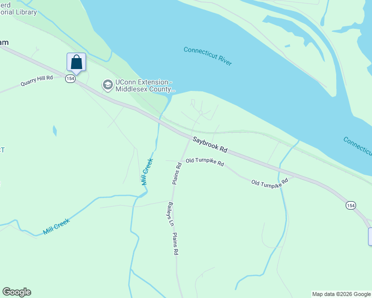 map of restaurants, bars, coffee shops, grocery stores, and more near in Haddam