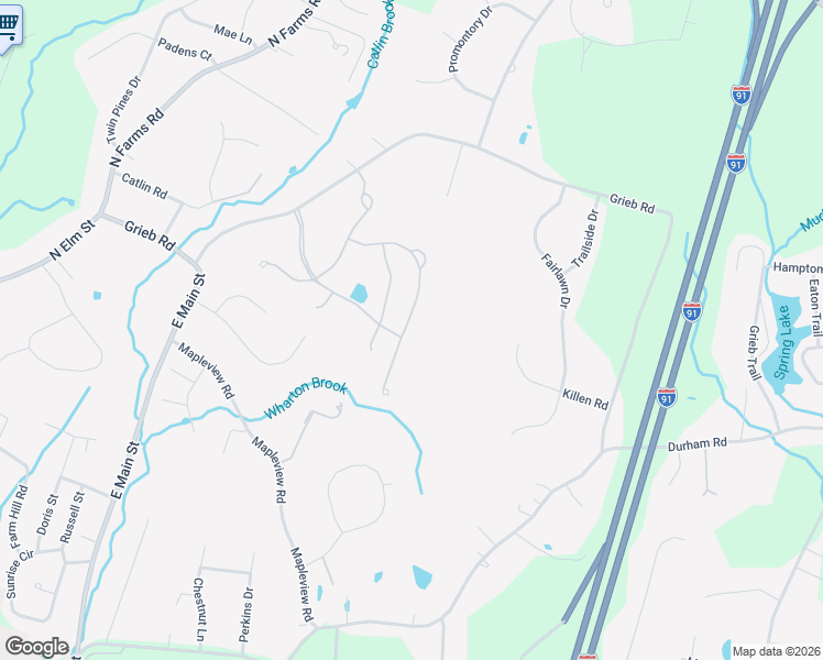 map of restaurants, bars, coffee shops, grocery stores, and more near 30 Broadmeadow Road in Wallingford