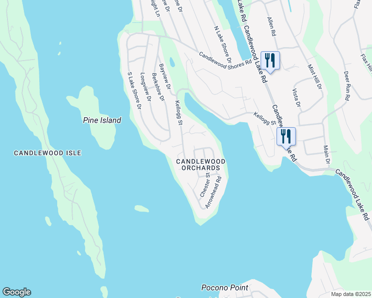map of restaurants, bars, coffee shops, grocery stores, and more near 89 Kellogg Street in Brookfield