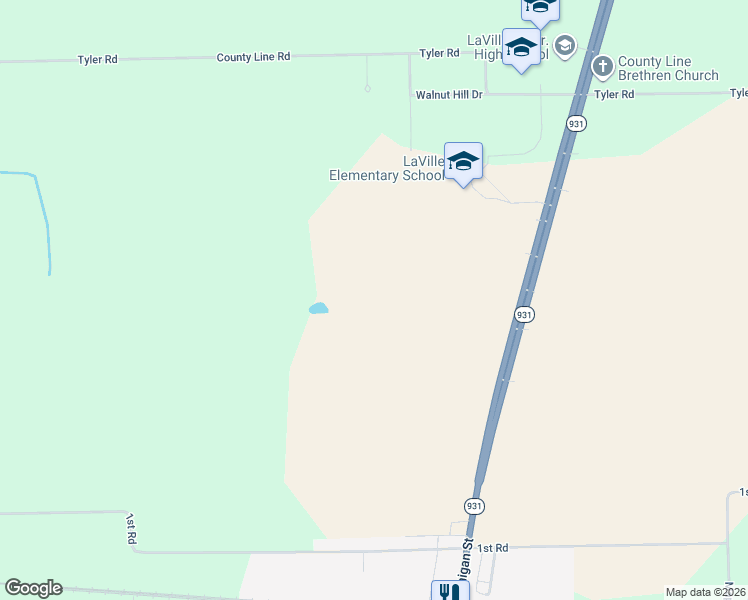 map of restaurants, bars, coffee shops, grocery stores, and more near in La Paz