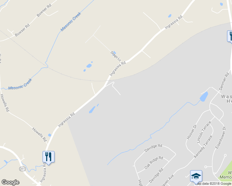 map of restaurants, bars, coffee shops, grocery stores, and more near 20 Parsons Lane in Middletown
